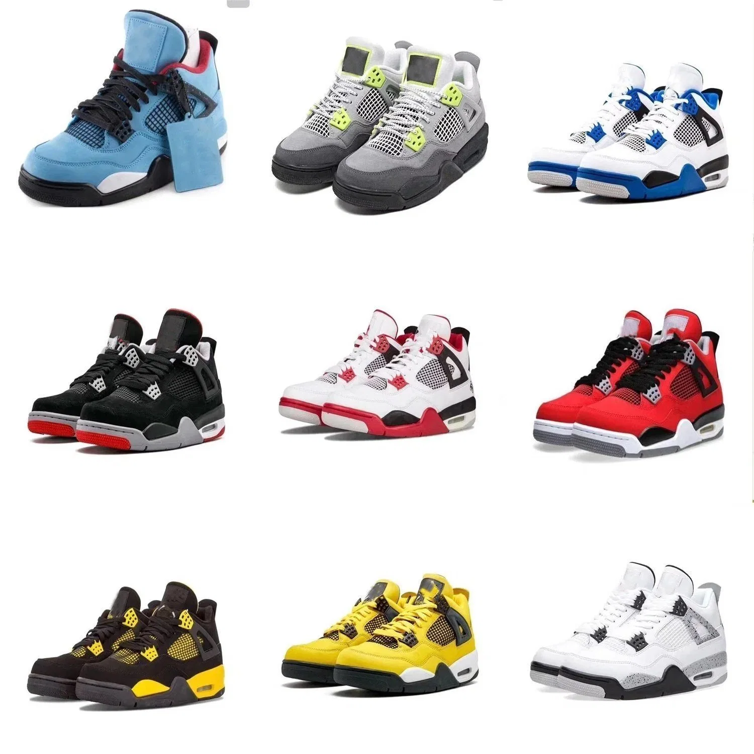 Wholesale/Supplier Cheap Putian Brand Jor-Dan 4 Football Sports Footwear Fashion Men Shoes