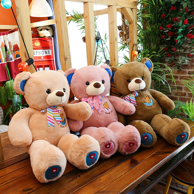 Peluches Stuffed Peluches Big Bear Plush Ursinho de Teddy CE ASTM os Estados Unidos 180 cm 200 cm de Garantia comercial unissexo