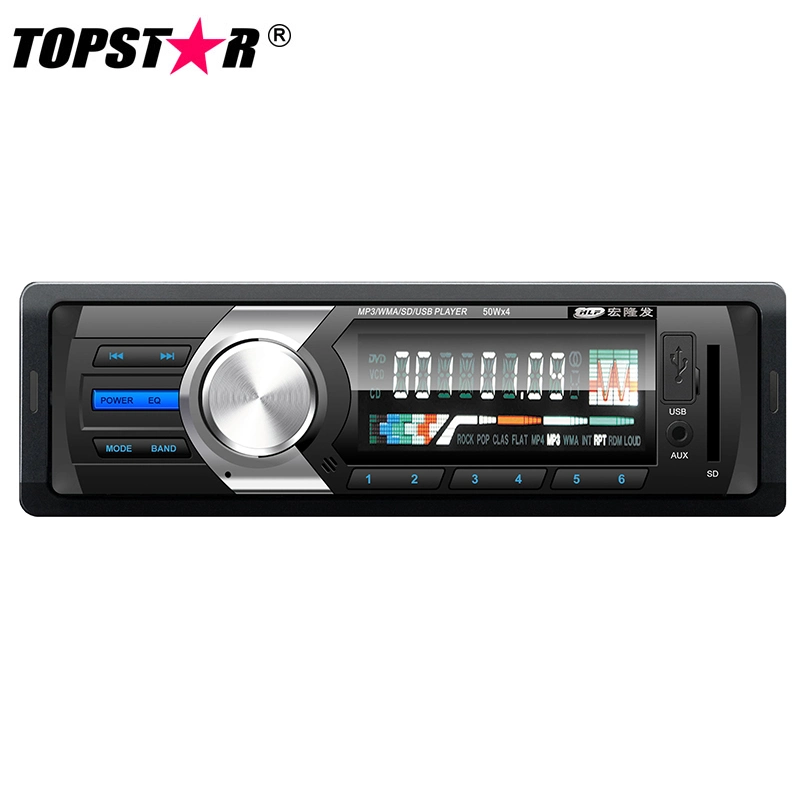 Car Radio Fixed Panel One DIN Car MP3 Player with Pre-AMP Output