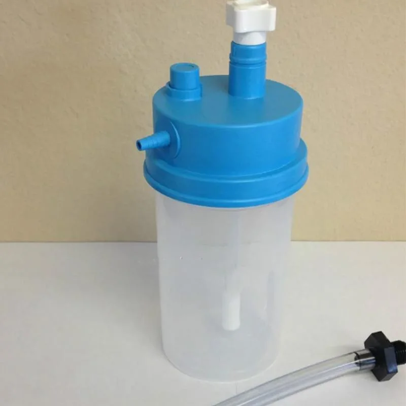 OEM Humidifier Cup Oxygen Flow Meter Wall Type Double-Tube Medical Bottle Humidifier