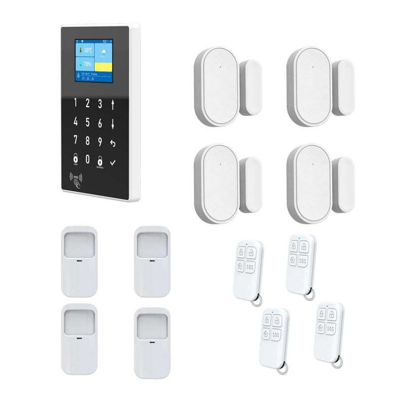 Home Alarm Wireless GSM Security Alarm System with Motion Detector Anti-Theft Alarm System