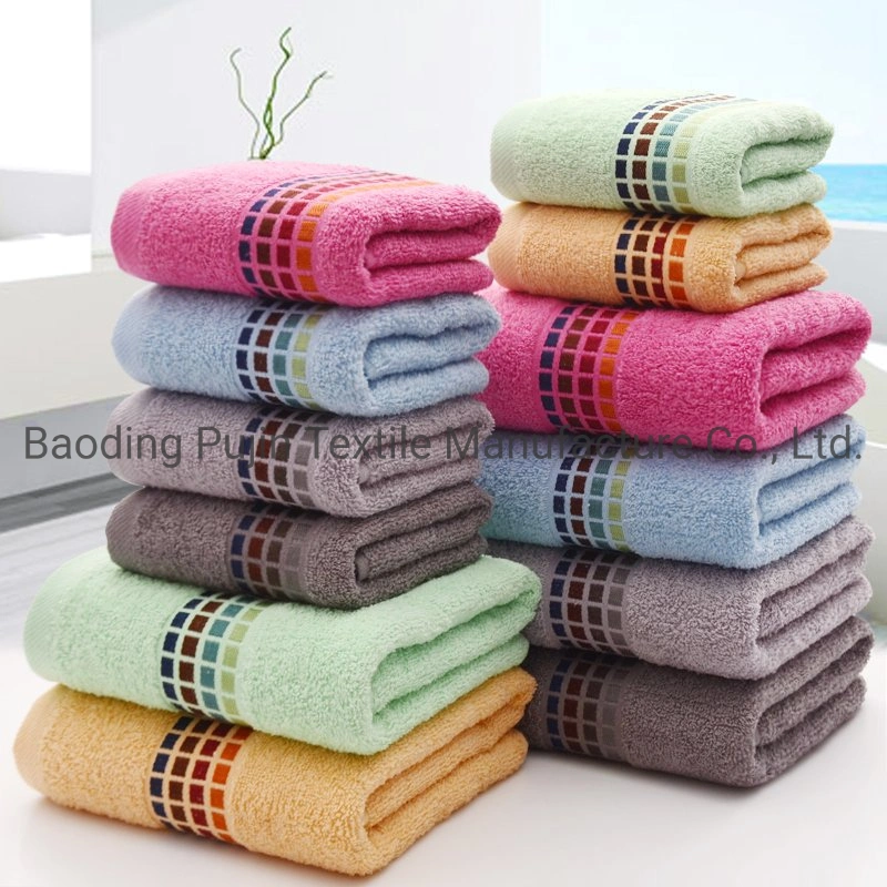 Le luxe Multi-Colors Logo personnalisé des serviettes de bain en coton égyptien Serviette de plage