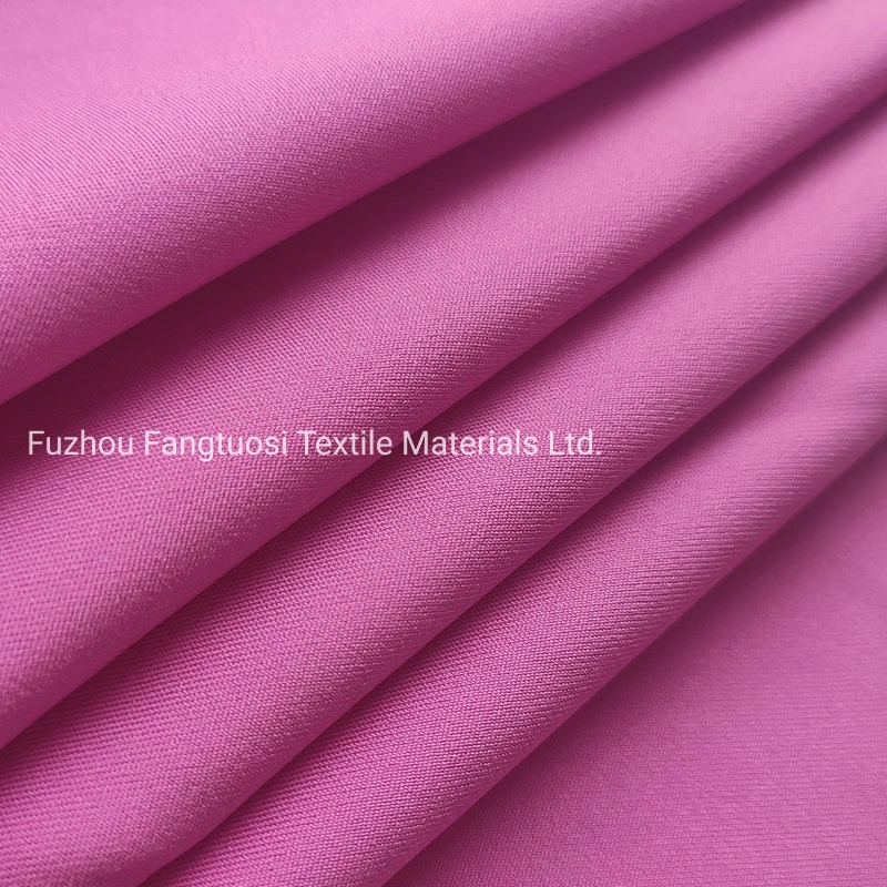 Elastic Recycled Polyester Spandex Peach Sport Fabric Made Recycled Plastic Bottles