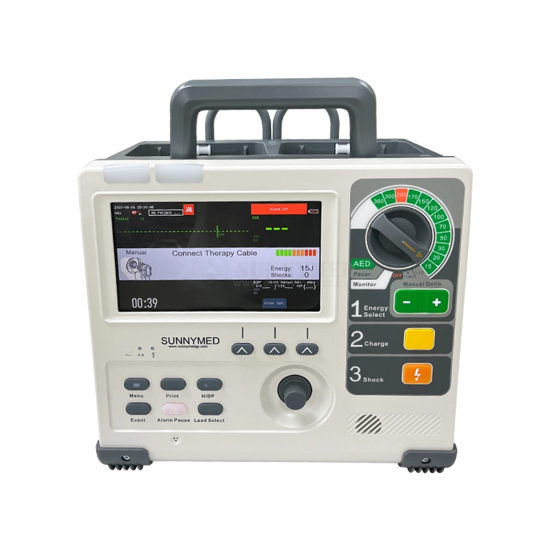 Sy-C026A High-Quality Cardiac Defibrillator Monitor Biphasic Price Aed Defibrillator