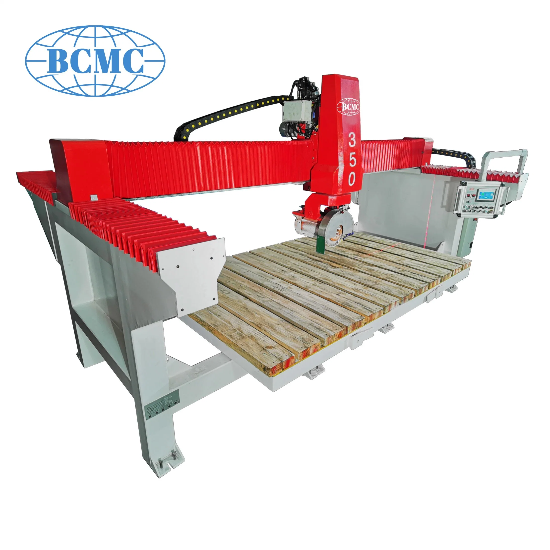Bcmc PLC System 3 Axis Bridge Saw Stone Cutting Machine Small Type Sintered Stone Processing Equipment Industrial Cutter