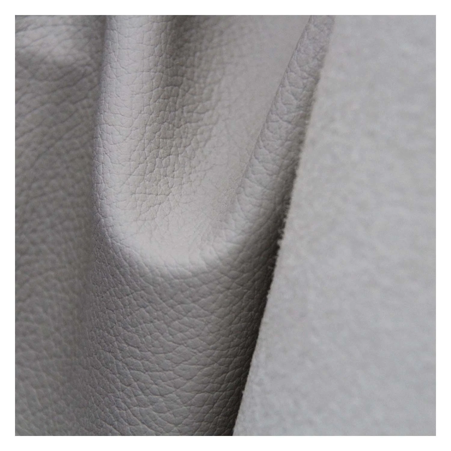 1.2mm Padded Microfiber PU Leather with Lychee Grain