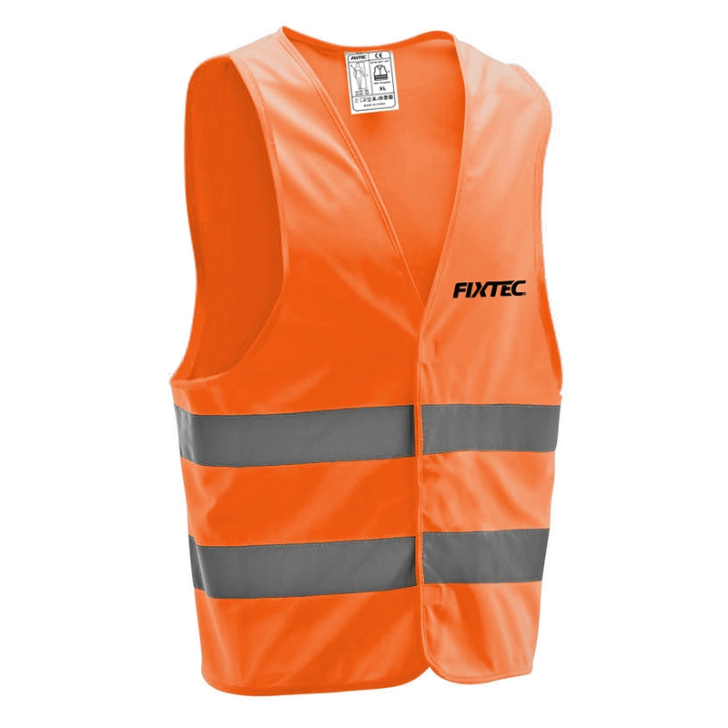 Fixtec Reflective Vest de alta visibilidad Construcción trabajador Publicidad Seguridad de tráfico Chaleco de trabajo