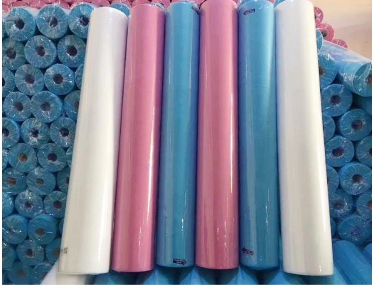 Anti-Pull 0.8*1.8m Roll Packing PP Cover Nonwoven Fabric Bed Sheet