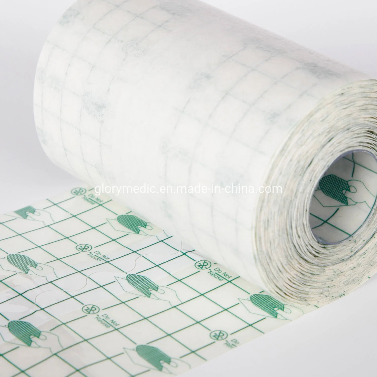 Sterile PU Film Transparent Wound Dressing Raw Material Jumbo Roll