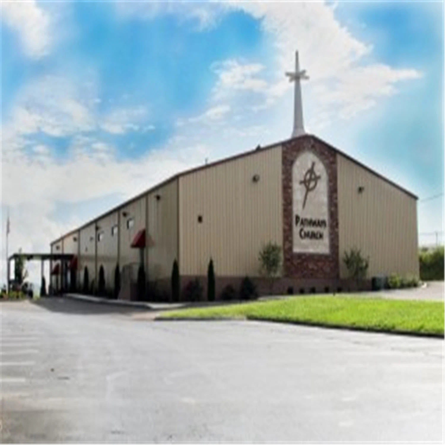 Prefabricated Steel Structure Construction Modular Prefab Arch Metal Building for Church