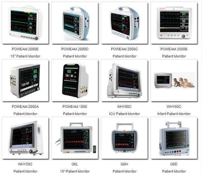 Mejor calidad de Monitor de paciente de Ambulancia de múltiples parámetros