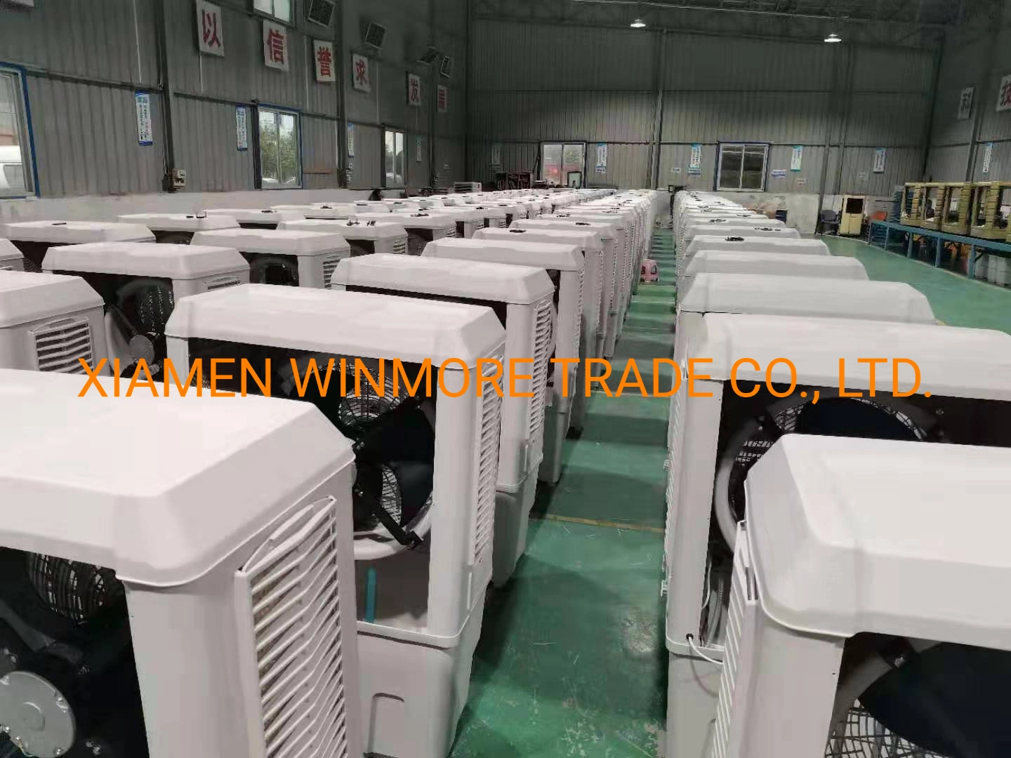 Eco-Friendly Water Air Cooler Movable Evaporative Air Conditioner