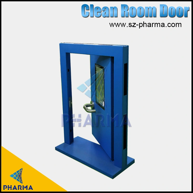 Wall Hermetic Clean Room Door Cleanroom Bottom Seal Pharma Security Door