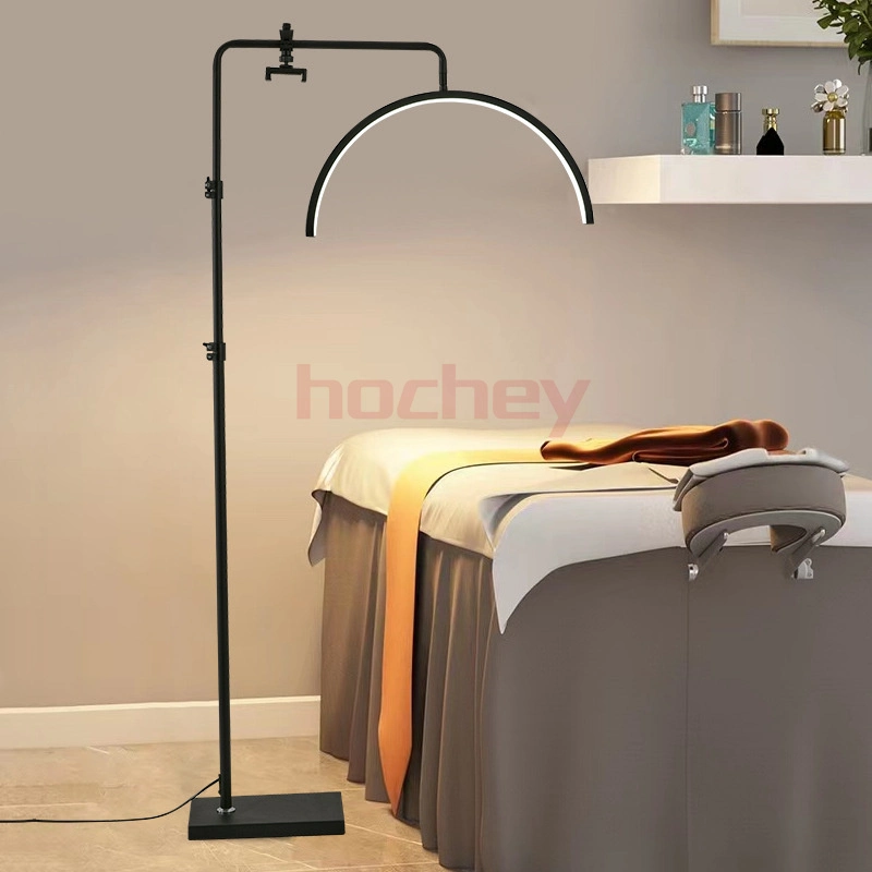45W Brightness Adjustable Floor Standing Lamp for Eyelash Extension Beauty Skincare Salon LED Light