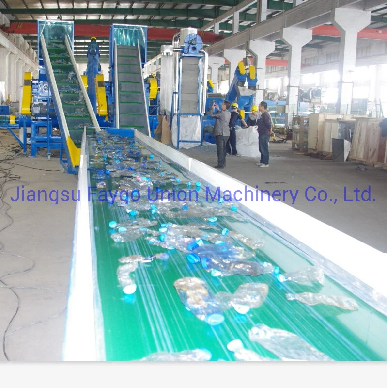 1000kg/H Pet Bottle Crushing Washing Drying Line