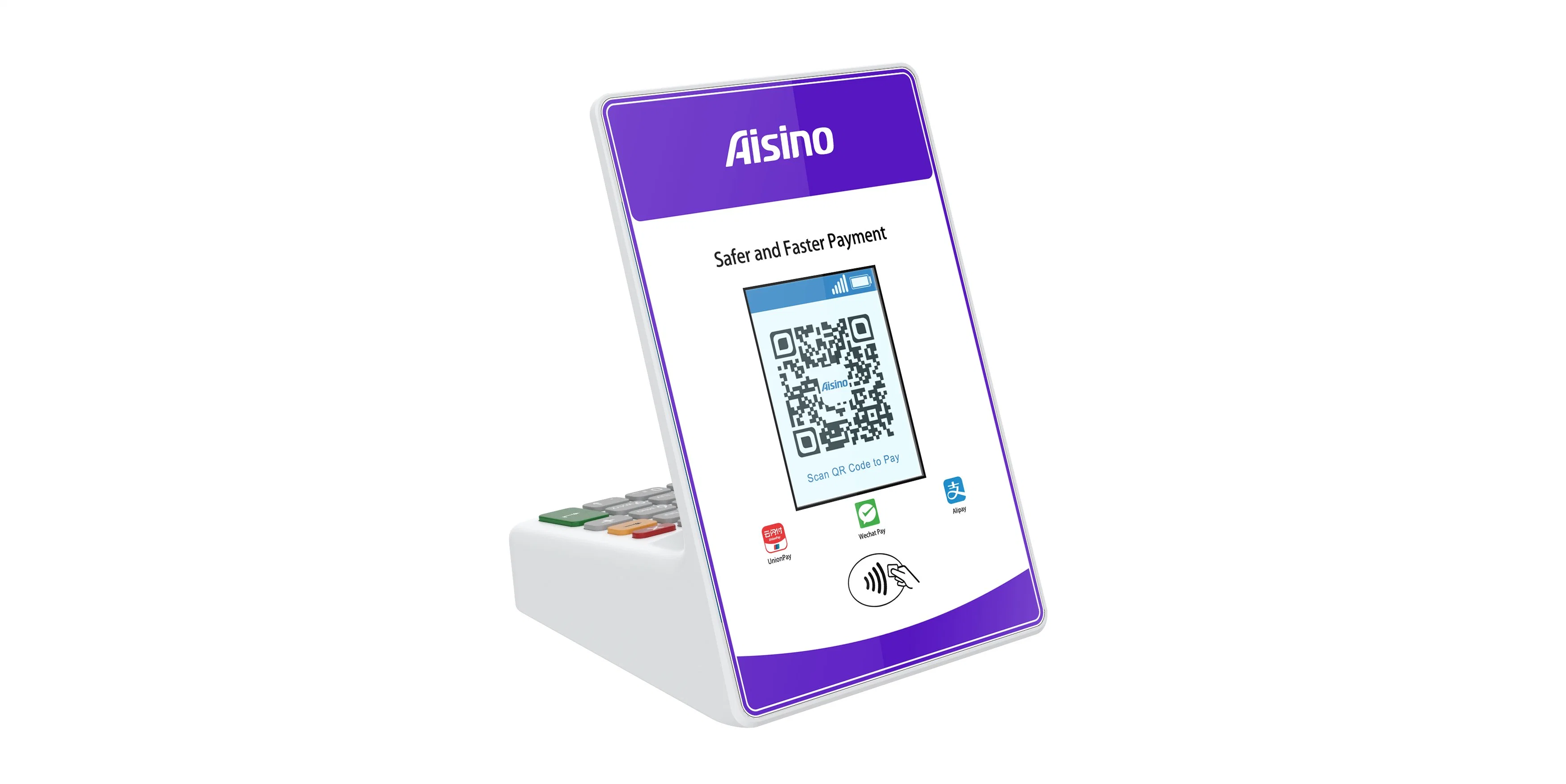 Aisino Dynamic QR Code Displayer Q161 Point of Sale Soundbox POS.