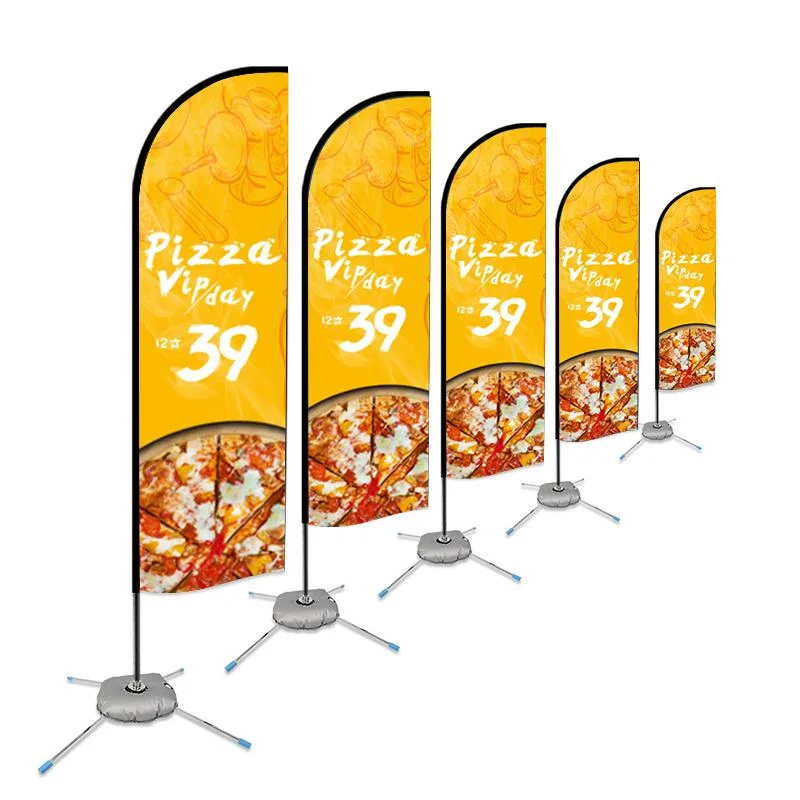 Outdoor Customized Advertising Flag Banners Beach Banner Flying Flag