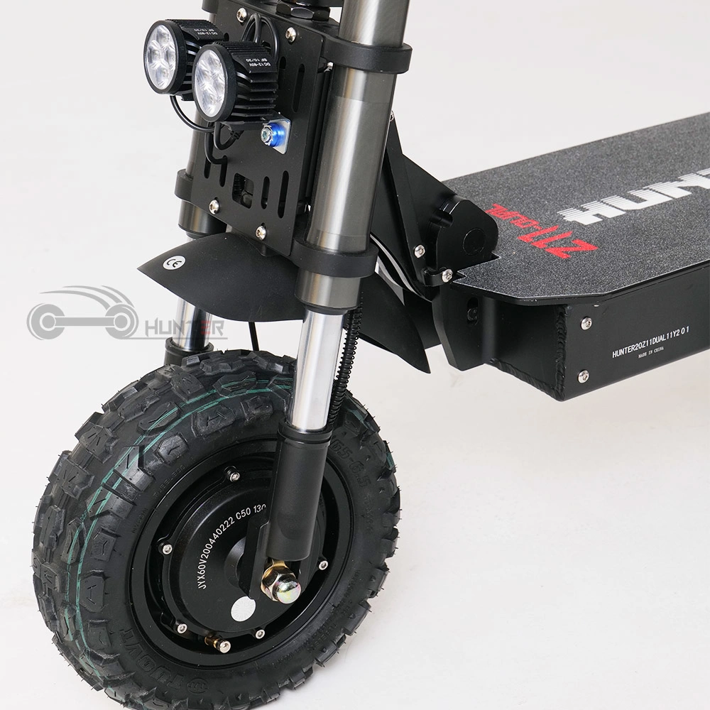 Top Speed 70km 11 Inch Tire Fast off-Road 2 Wheels Electric Scooter