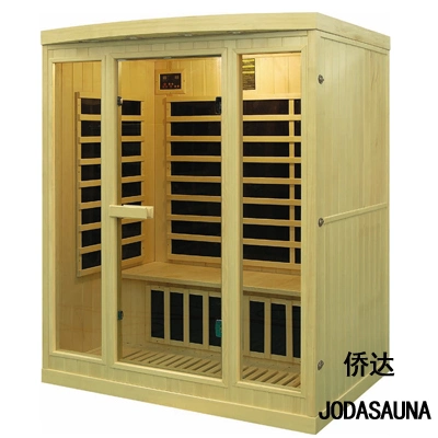 3-4 personas Sauna de infrarrojos lejos cabina Sauna de madera Sala de sauna para Venta