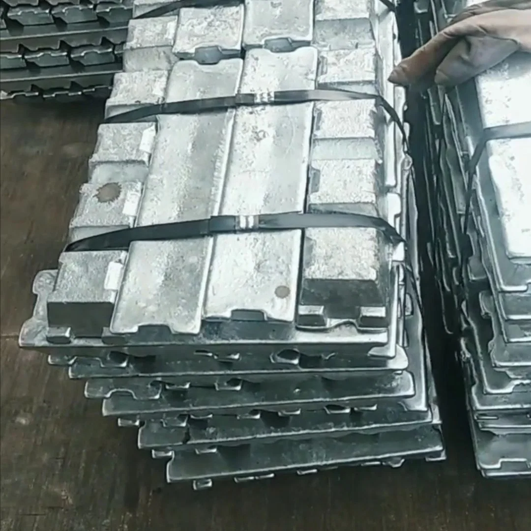 Wholesale/Supplier Zinc Alloy Ingot, , Pure Zinc Ingots 99.7