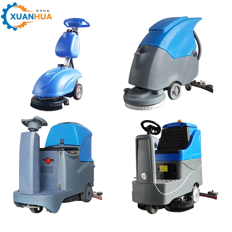 Small Industrial Scrubber Shopping Mall Washing Floor Machine School Mopping Machine