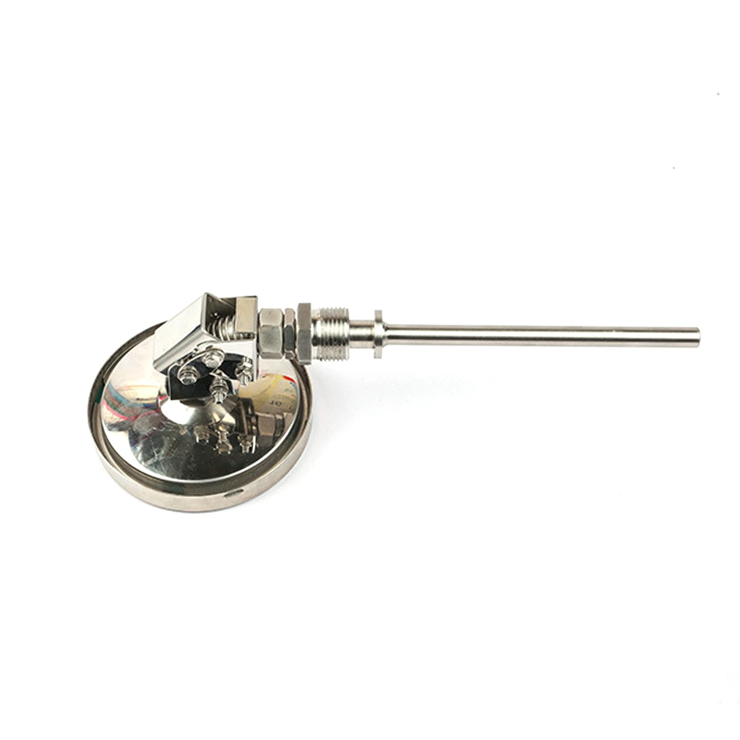 Professional 100mm Diameter Industrial Stainless Steel Bimetallic Thermometer