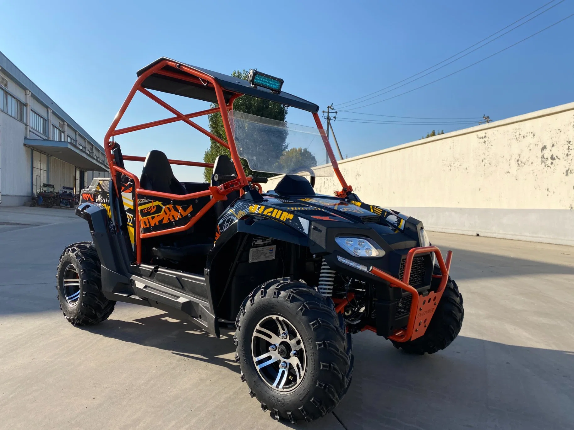 2 Seat EPA UTV Gas Powered ATV Utility Task Vehicle