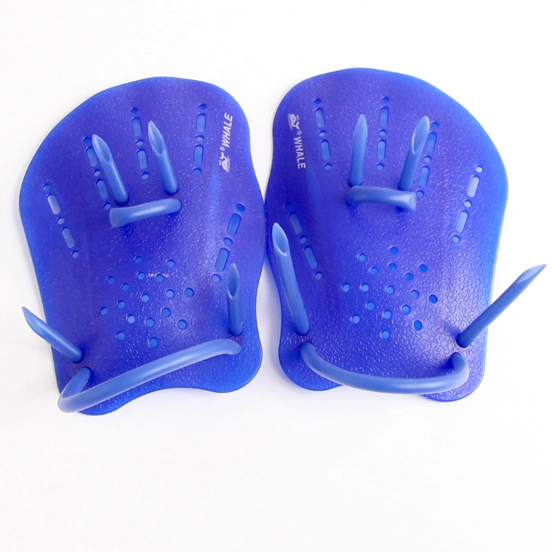 Blue Trax Paddles Fashion Design Rubber Silicone Swimming Paddles Palms for Training