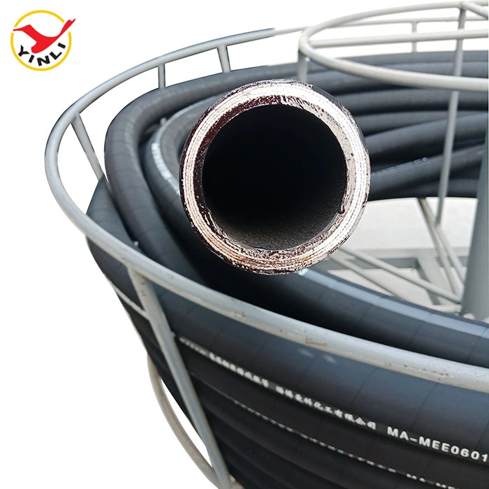 Hengshui Yinli Rubber Hydraulic Flexible 12 10 Inch Flanged Mining Hose