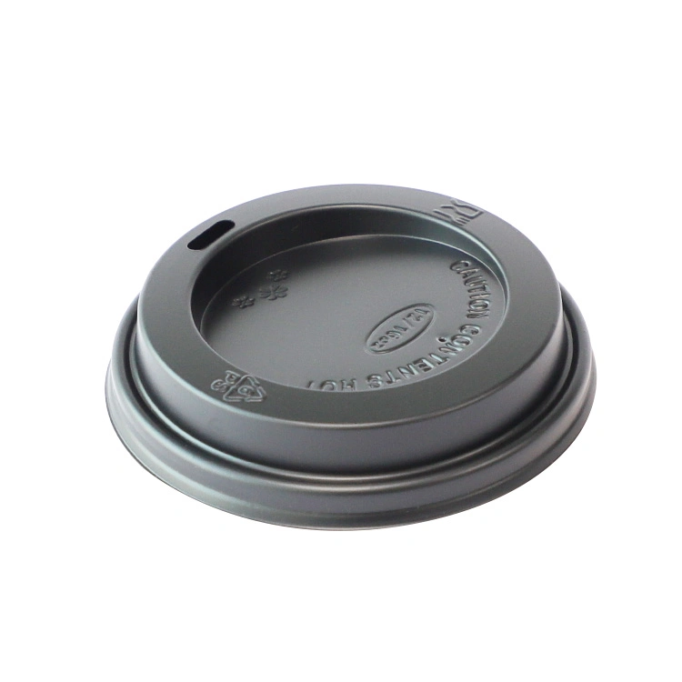 Plastic Lid Disposable Paper Cup Lid for Hot Coffee Drinking