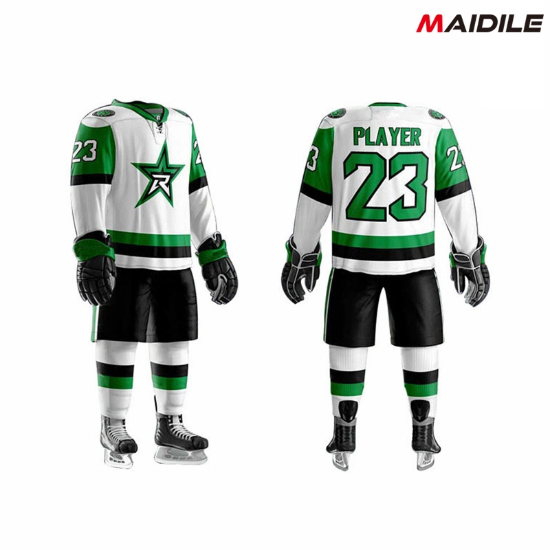 Sublimation Hockey sur glace uniforme personnalisé équipe Nouveau Design Hockey pour hommes Uniforme