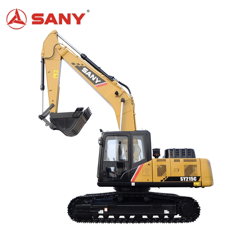 Factory Sy215 Mining Sany China 25 Ton Crawler 20t Excavator Digging Hole Machine