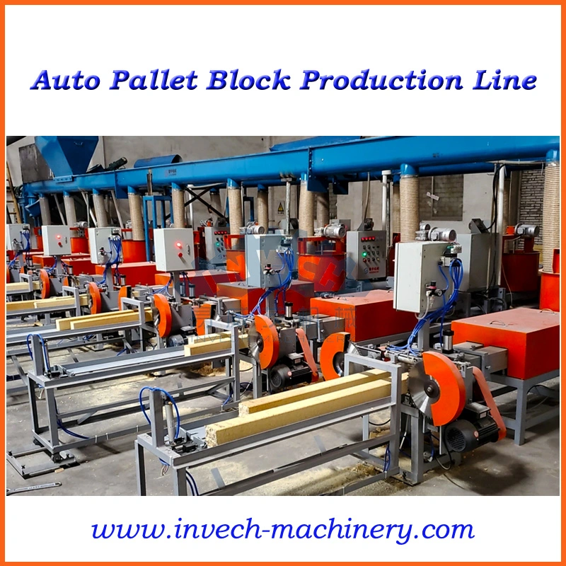 Automatic Wood Chips Block Extruding Machine