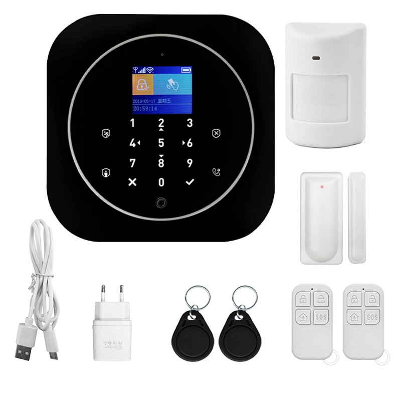 Smart Phone APP GSM & WiFi Security Alarm System for Smart Home Protection