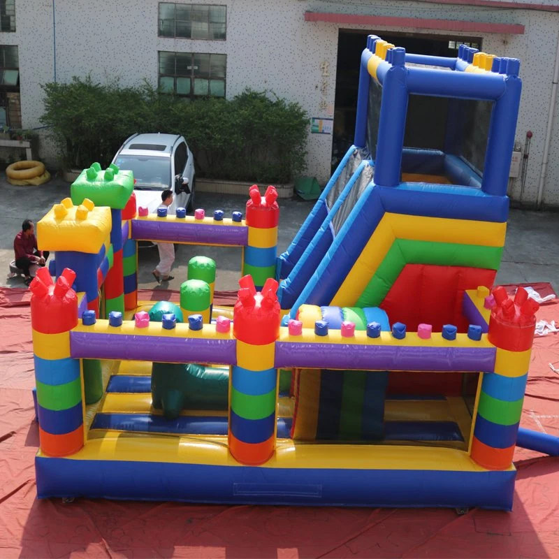 High Quality Customized Style Water Park Equipment Inflatable Slide Bouncer Castle