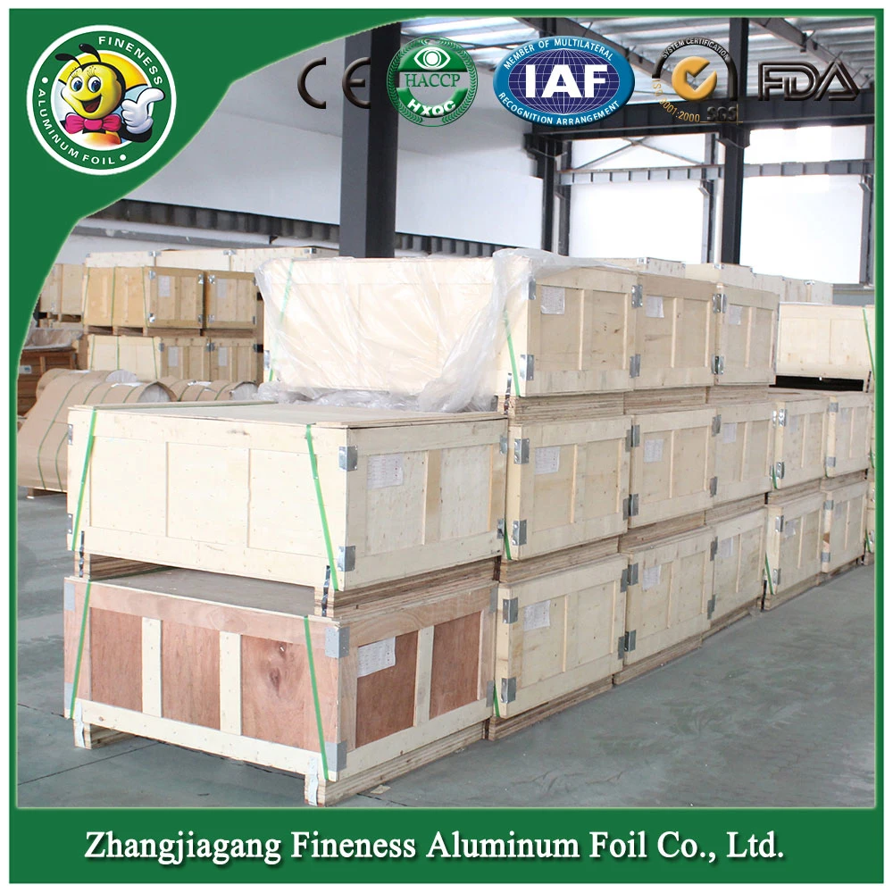 Factory Supply Competitive Price Jumbo Aluminum Foil Roll Food Container Plate Raw Material