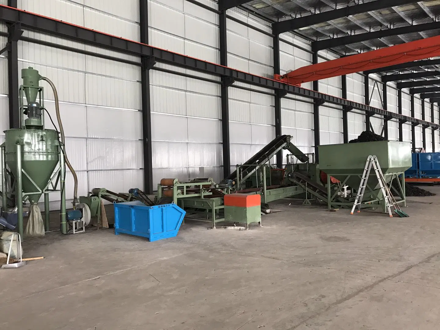 Scrap Rubber Crumb Tyres Crushing Machines Price/Rubber Scarp Tyre Grinding Equipment