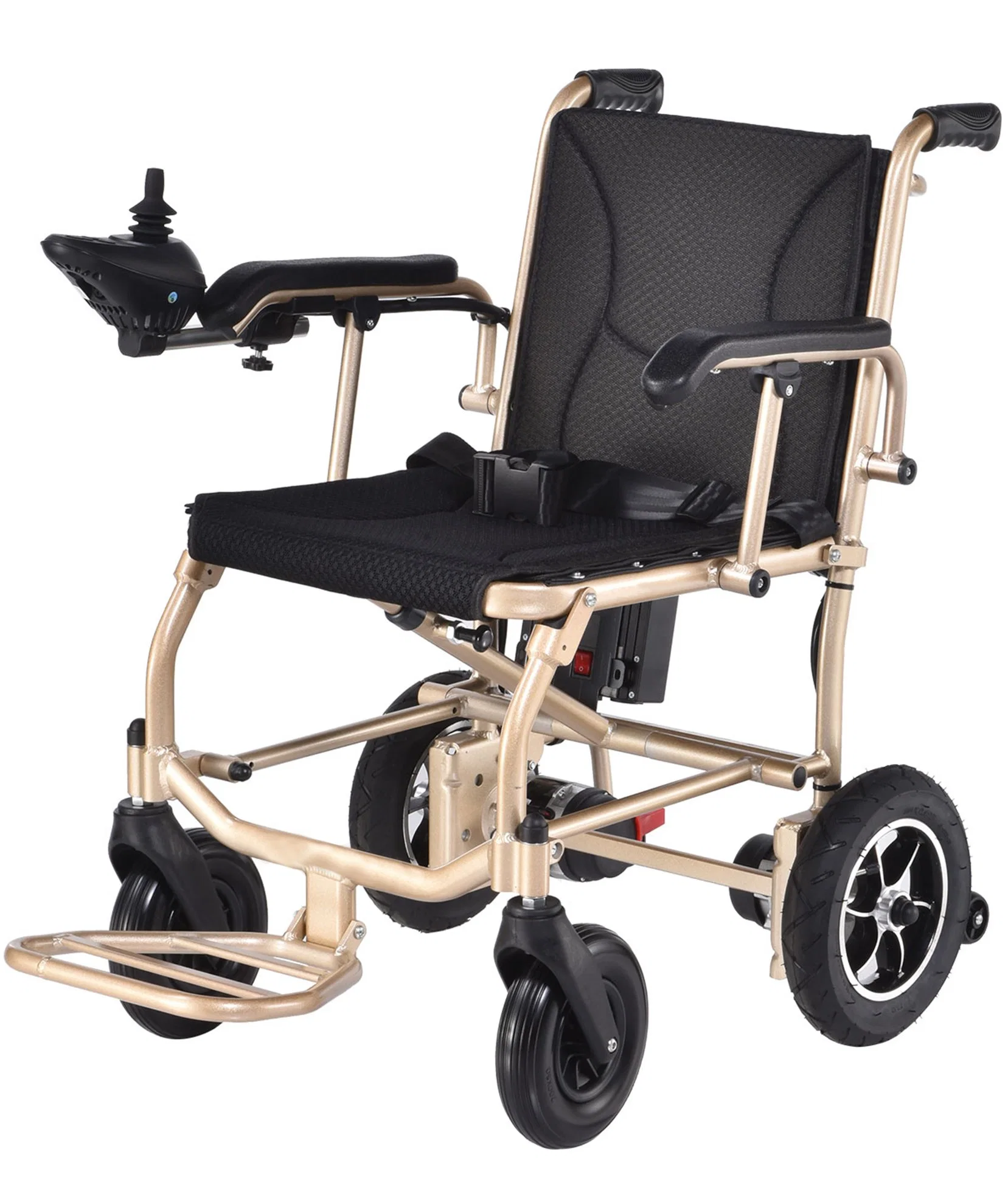 Lightweight Lithium Battery Foldable Electric Wheelchair