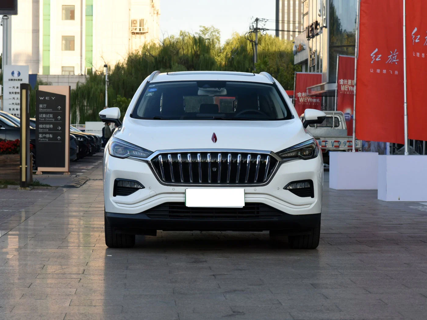 China New Electric Car Hongqi E-HS3 2019 Qiyue Compact SUV Electric Car