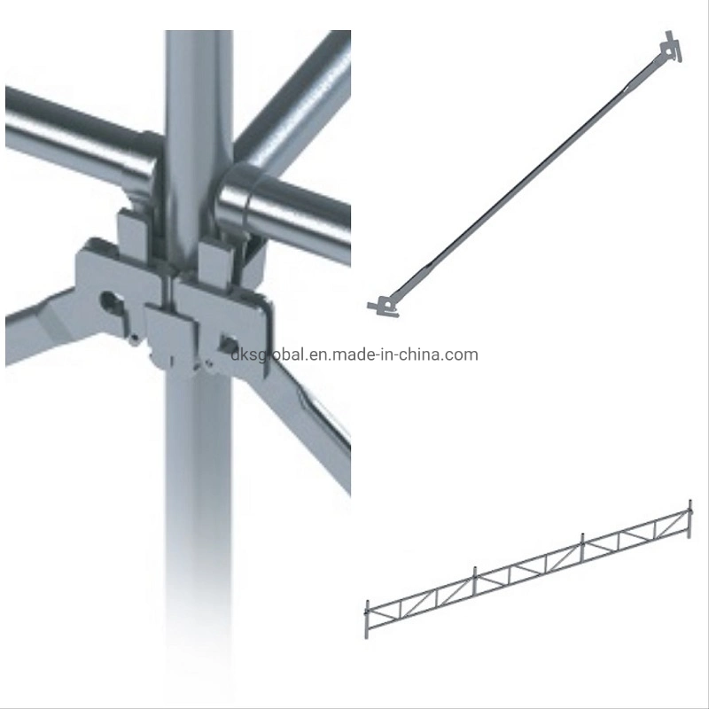 Werkseitig Entworfene Baustelle Rahmen Gerüst Stahl Plank Gerüstsystem