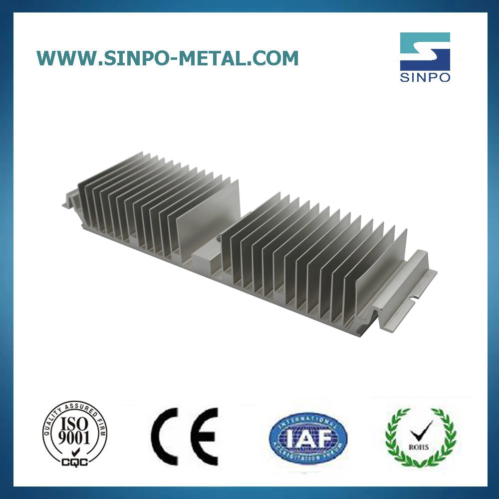 Factory Customized Solar Inverter Anodized Aluminum Heat Sink Construction Profile