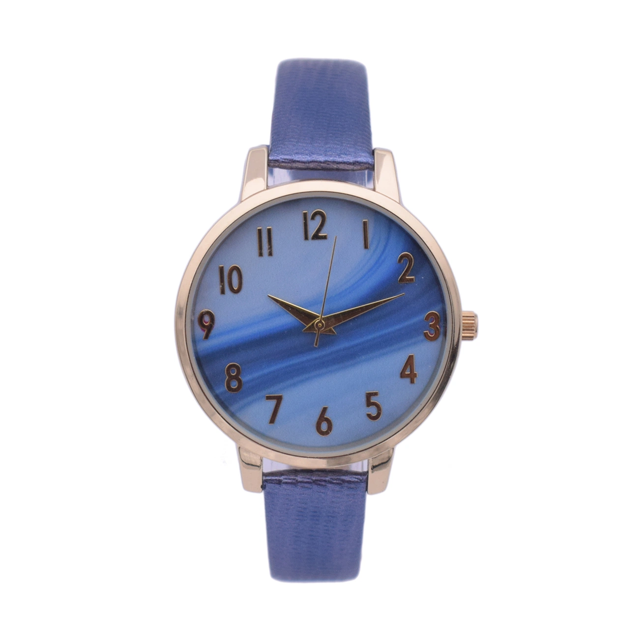 OEM Custom Fashion Casual Leather Strap Ladies Wrist Watch