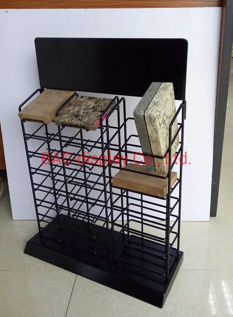 Marble Quartz Stone Display Rack/Wire Rack Display