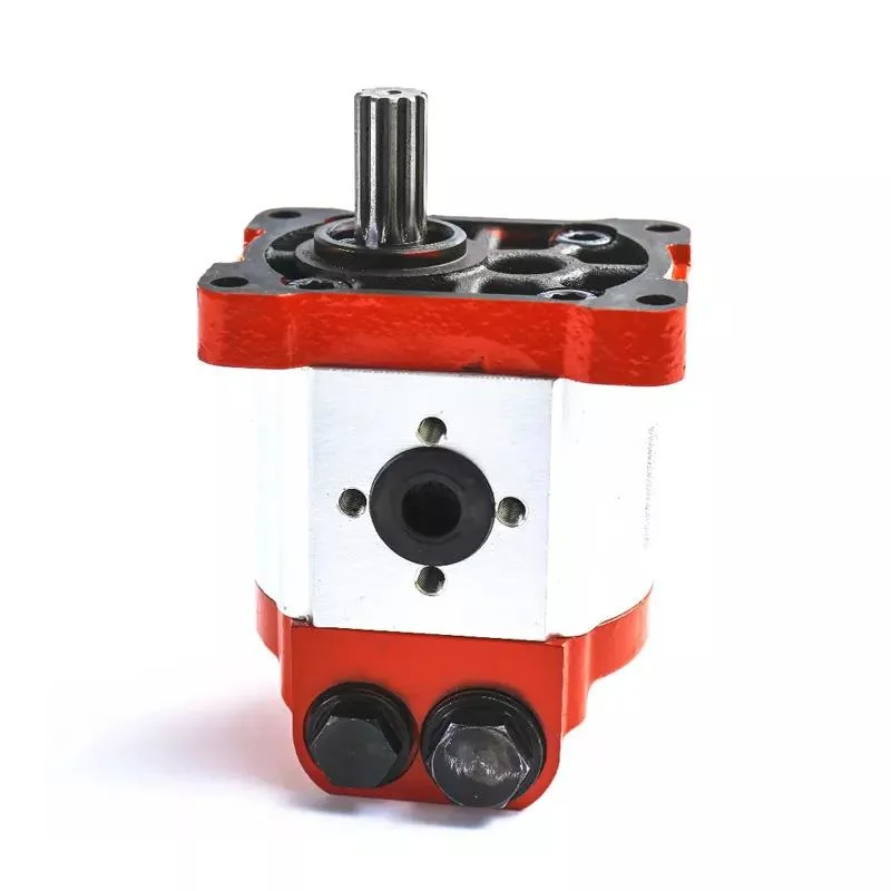 High Efficiency Rotary External Tandem Hydraulic Gear Oil Pump