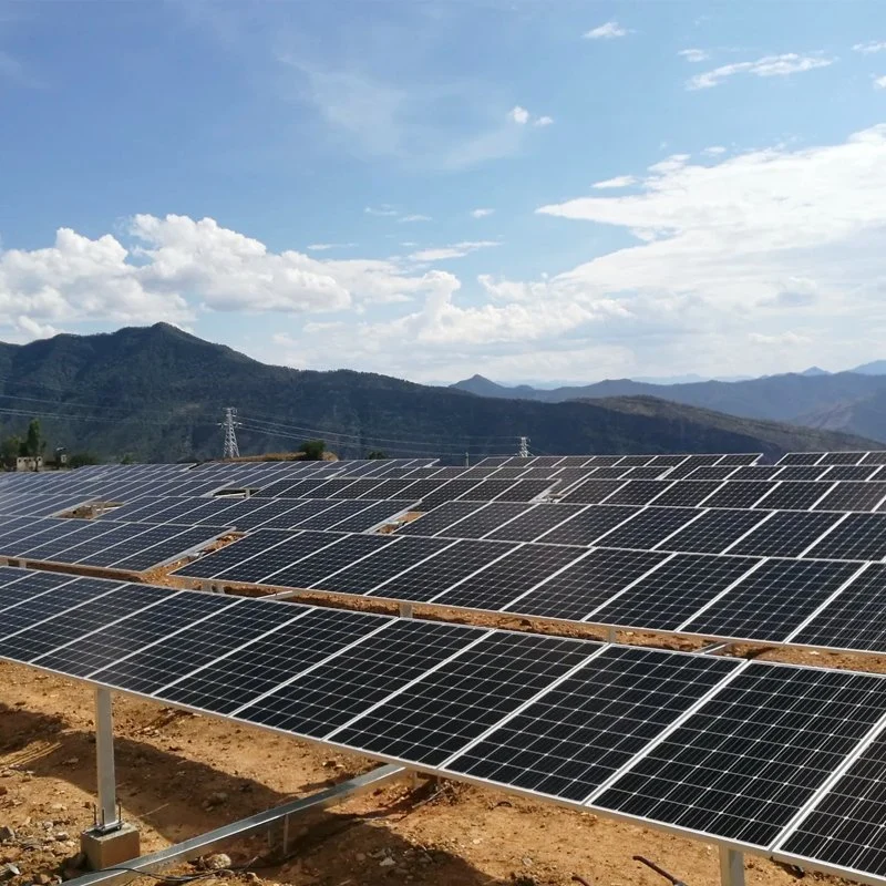 Sistema de localização do eixo de Energia solar 1 com haste multiaxial Suportes solares