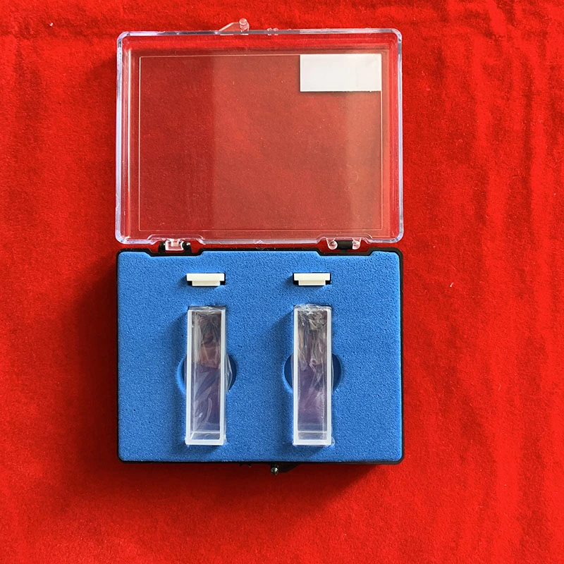 Laboratory Polishing Quartz Glass Cuvette with Lid for UV Absorbance Testing