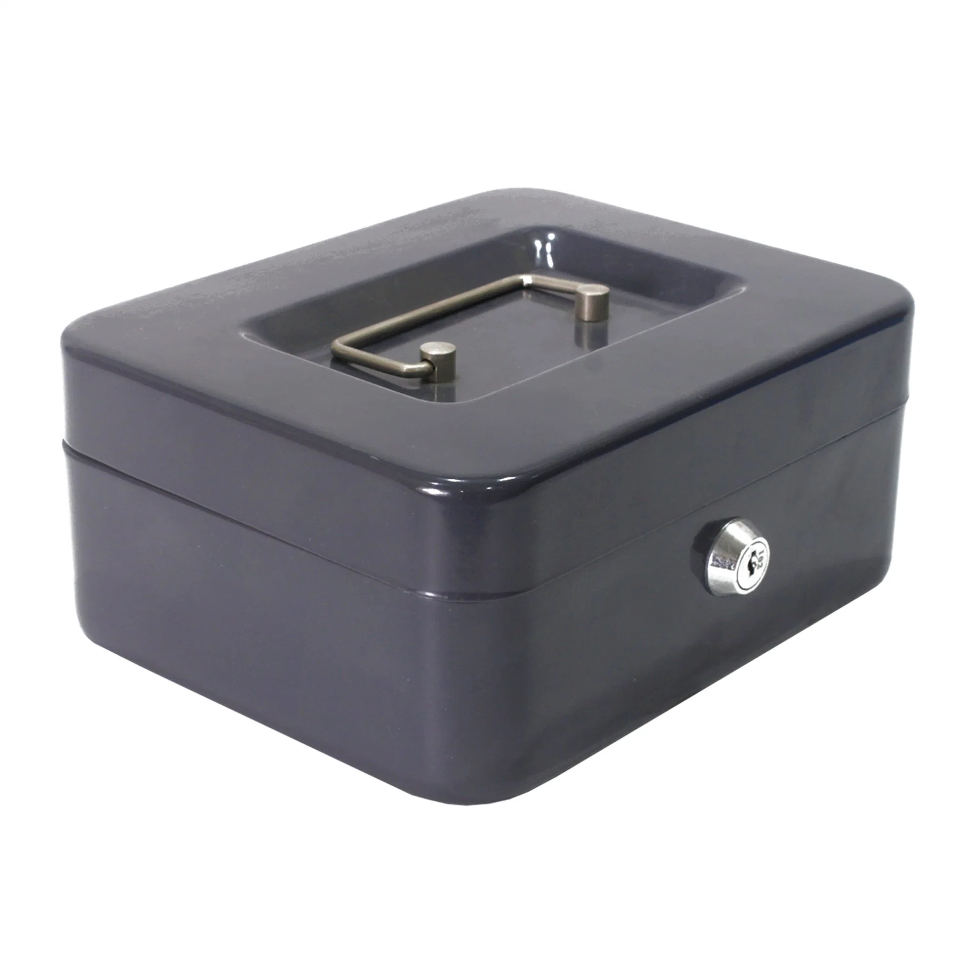 Uni-Sec Top Sale Cash Box Spring Clips Money Saving Box for Shops Manufacturer From China (CB-20)