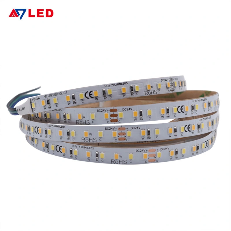 Nova faixa de LED PAC 2835 120LED/M SMD LED flexíveis Iluminação de faixa