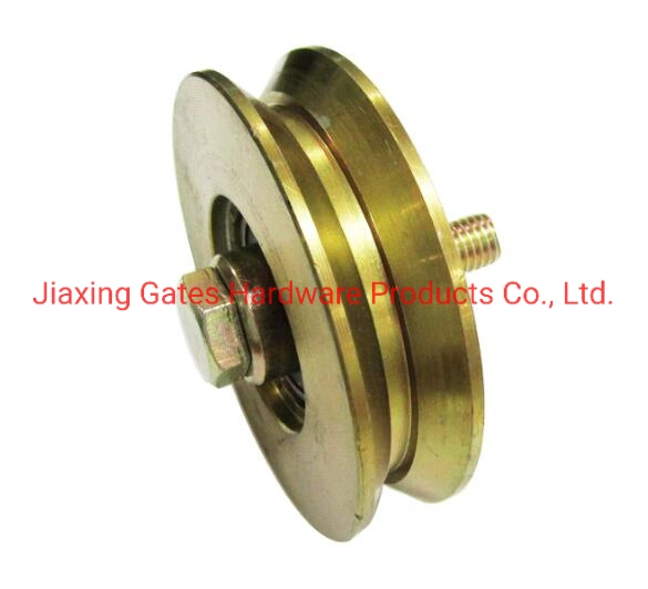 Zinc Plated U Y V H Groove Sliding Gate Metal Roller