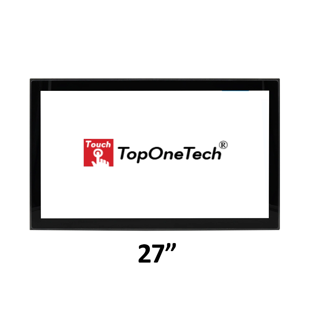 OEM Custom ODM Faible frais NRE 27 pouces écran tactile capacitif projective à châssis ouvert capteur du volet d'écran tactile du moniteur à écran large LCD avec affichage TFT ultra IPS
